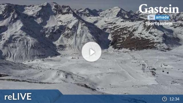 WebCam showing current Snow conditions in Bad Gastein