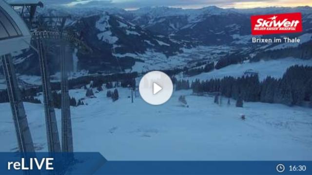 WebCam showing current Snow conditions in Brixen im Thale