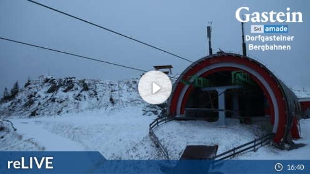 WebCam showing current Snow conditions in Dorfgastein