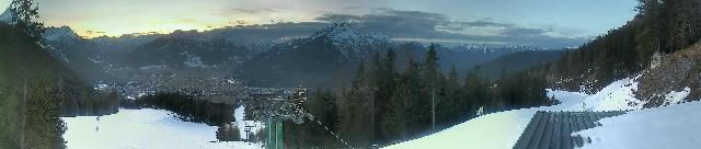 WebCam showing current Snow conditions in Ehrwald