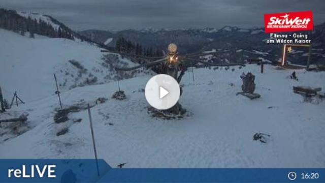 WebCam showing current Snow conditions in Ellmau