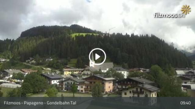WebCam showing current Snow conditions in Filzmoos