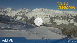 WebCam showing current Snow conditions in Gerlos, ©wtvthmb.feratel.com