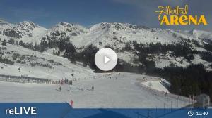 WebCam showing current Snow conditions in Gerlos, ©wtvthmb.feratel.com