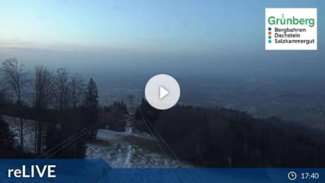 WebCam showing current Snow conditions in Gmunden