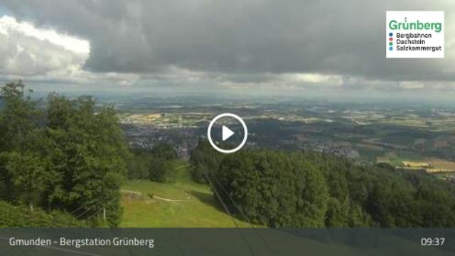 WebCam showing current Snow conditions in Gmunden