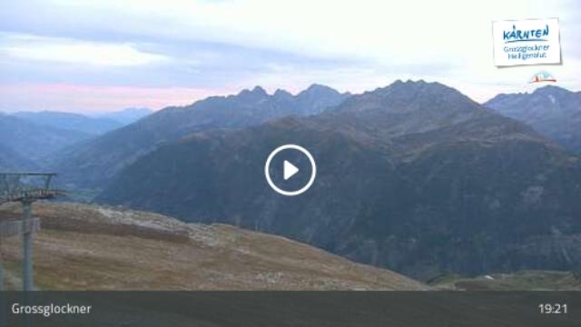 WebCam showing current Snow conditions in Heiligenblut / Großglockner
