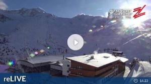 WebCam showing current Snow conditions in Hintertux, ©wtvthmb.feratel.com