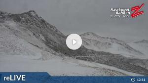 WebCam showing current Snow conditions in Hintertux, ©wtvthmb.feratel.com