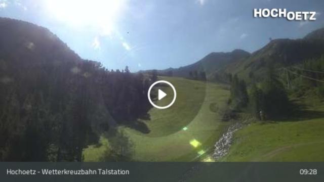 WebCam showing current Snow conditions in Hochoetz