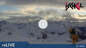 WebCam showing current Snow conditions in Ischgl, ©wtvthmb.feratel.com