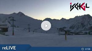 WebCam showing current Snow conditions in Ischgl, ©wtvthmb.feratel.com