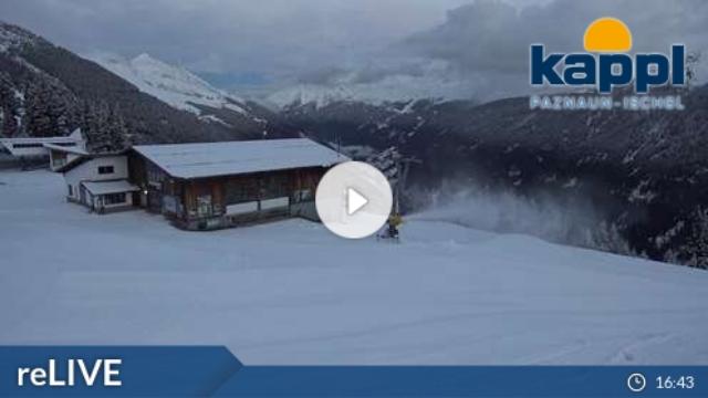 WebCam showing current Snow conditions in Kappl