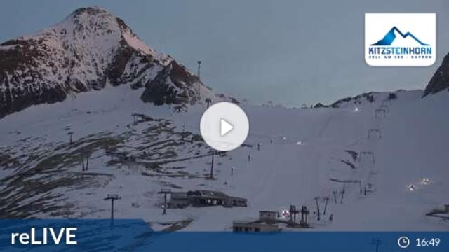 WebCam showing current Snow conditions in Kaprun