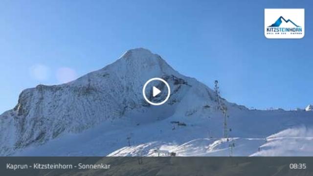 WebCam showing current Snow conditions in Kaprun