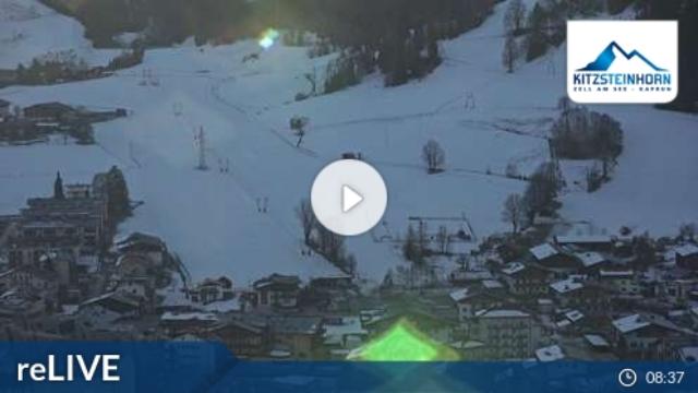 WebCam showing current Snow conditions in Kaprun