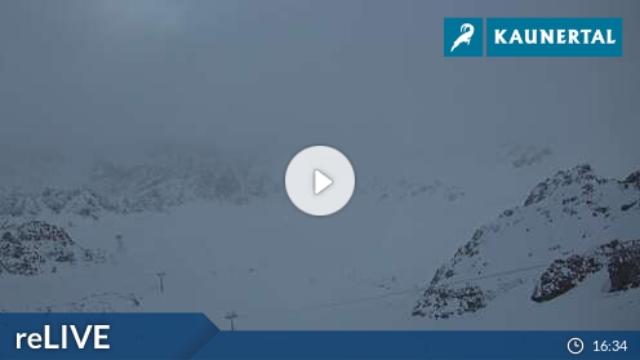 WebCam showing current Snow conditions in Kaunertal