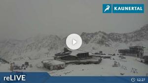 WebCam showing current Snow conditions in Kaunertal, ©wtvthmb.feratel.com