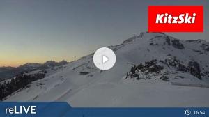 WebCam showing current Snow conditions in Kitzbühel, ©wtvthmb.feratel.com