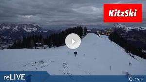 WebCam showing current Snow conditions in Kitzbühel, ©wtvthmb.feratel.com