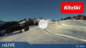 WebCam showing current Snow conditions in Kitzbühel, ©wtvthmb.feratel.com