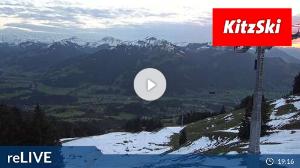 WebCam showing current Snow conditions in Kitzbühel, ©wtvthmb.feratel.com