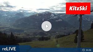 WebCam showing current Snow conditions in Kitzbühel, ©wtvthmb.feratel.com