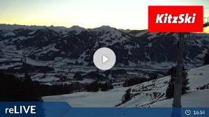 WebCam showing current Snow conditions in Kitzbühel, ©wtvthmb.feratel.com