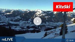 WebCam showing current Snow conditions in Kitzbühel, ©wtvthmb.feratel.com