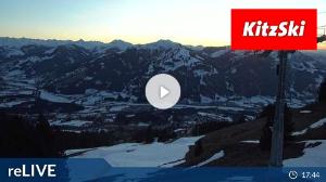 WebCam showing current Snow conditions in Kitzbühel, ©wtvthmb.feratel.com