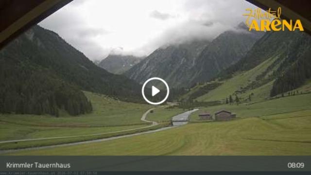 WebCam showing current Snow conditions in Krimml