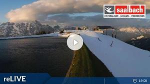 WebCam showing current Snow conditions in Leogang, ©wtvthmb.feratel.com