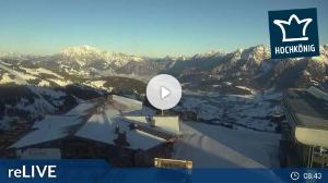 WebCam showing current Snow conditions in Maria Alm, ©wtvthmb.feratel.com