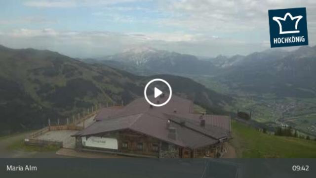 WebCam showing current Snow conditions in Maria Alm