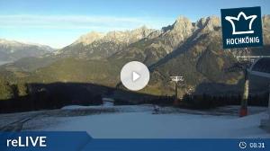 WebCam showing current Snow conditions in Maria Alm, ©wtvthmb.feratel.com