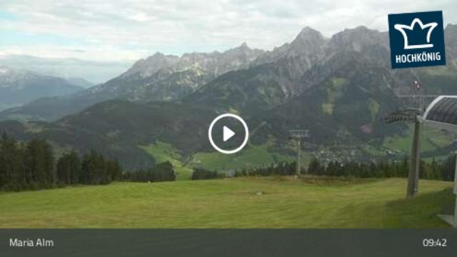 WebCam showing current Snow conditions in Maria Alm