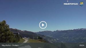 WebCam showing current Snow conditions in Mayrhofen, &copy;wtvthmb.feratel.com