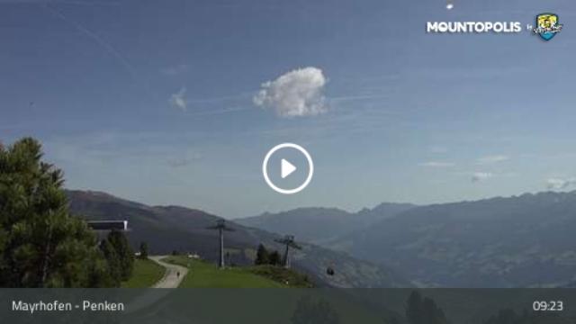 WebCam showing current Snow conditions in Mayrhofen