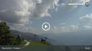 WebCam showing current Snow conditions in Mayrhofen, ©wtvthmb.feratel.com
