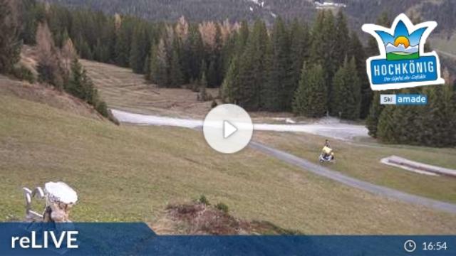 WebCam showing current Snow conditions in Mühlbach am Hochkönig