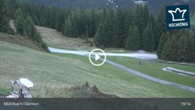 WebCam showing current Snow conditions in Mühlbach am Hochkönig