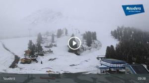 WebCam showing current Snow conditions in Nauders, &copy;wtvthmb.feratel.com