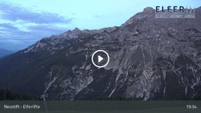 WebCam showing current Snow conditions in Neustift im Stubaital