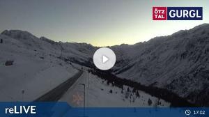 WebCam showing current Snow conditions in Obergurgl-Hochgurgl, ©wtvthmb.feratel.com