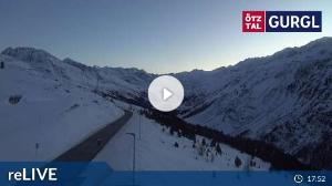 WebCam showing current Snow conditions in Obergurgl-Hochgurgl, ©wtvthmb.feratel.com