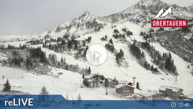 WebCam showing current Snow conditions in Obertauern