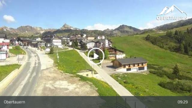 WebCam showing current Snow conditions in Obertauern