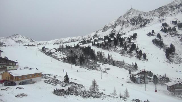 WebCam showing current Snow conditions in Obertauern