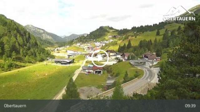WebCam showing current Snow conditions in Obertauern