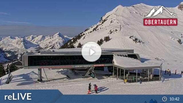 WebCam showing current Snow conditions in Obertauern